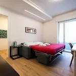 Modern Red Flat In Verona