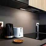Modern Red Flat In Verona