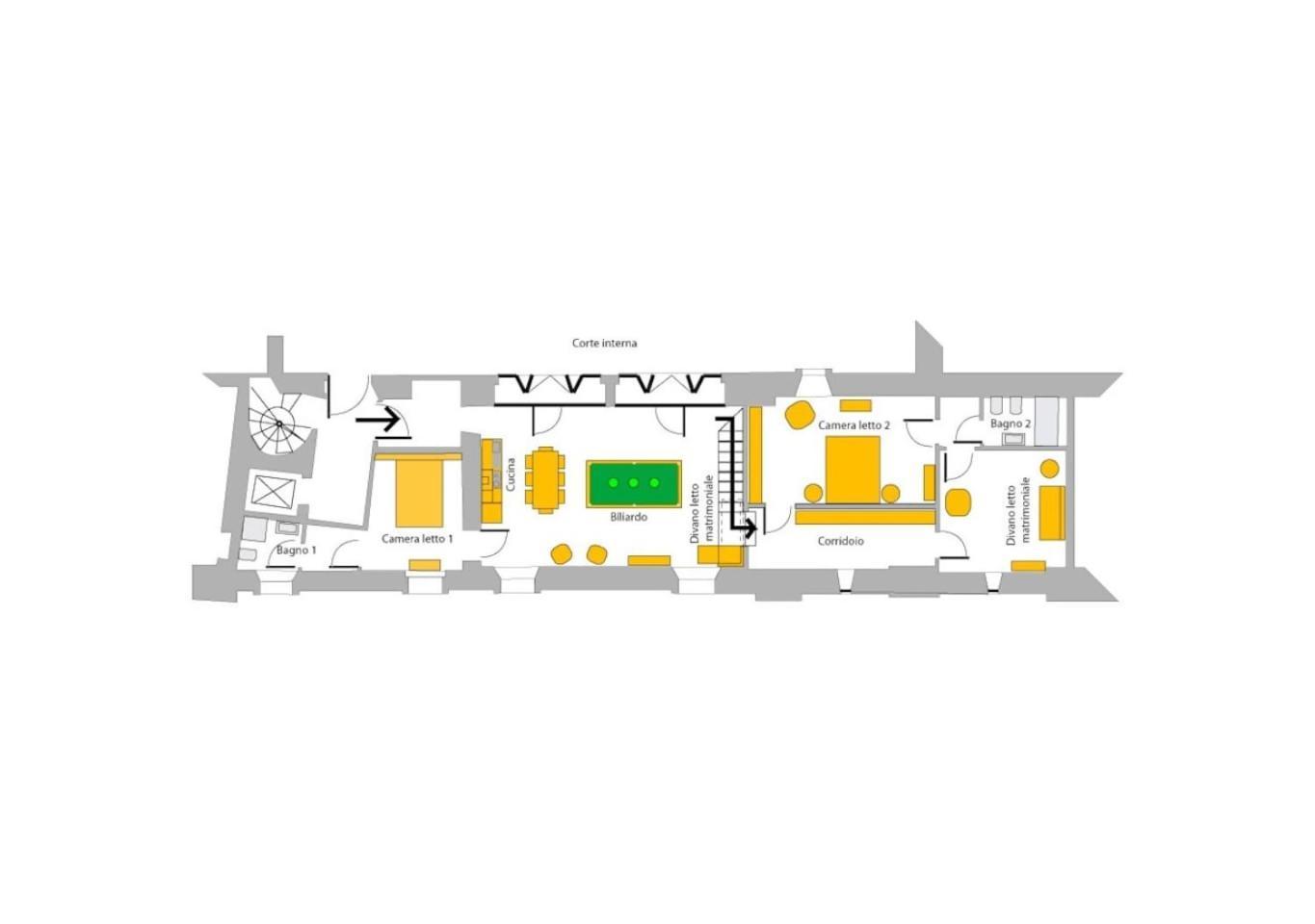 Apartment Loft Artigliere Centro 120mq 4 Verona