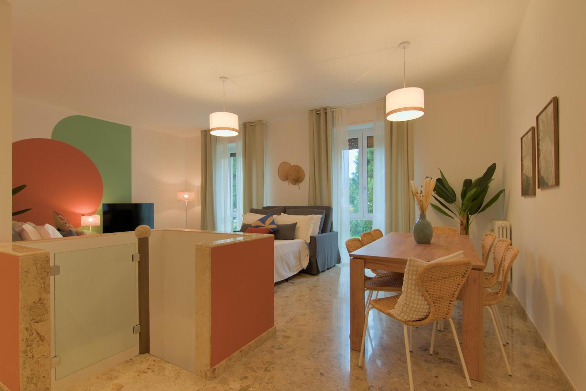 Atelier River Charm Near Adige, Center & Game Apartment