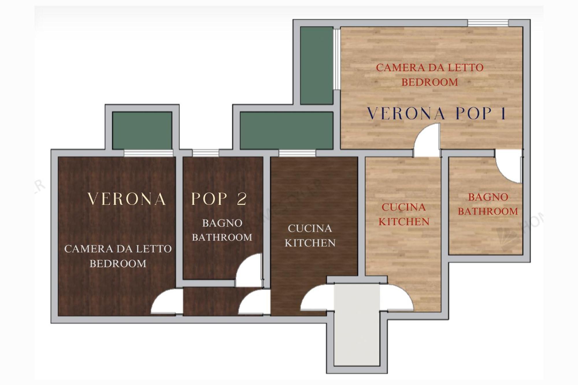 Apartment Pop Verona