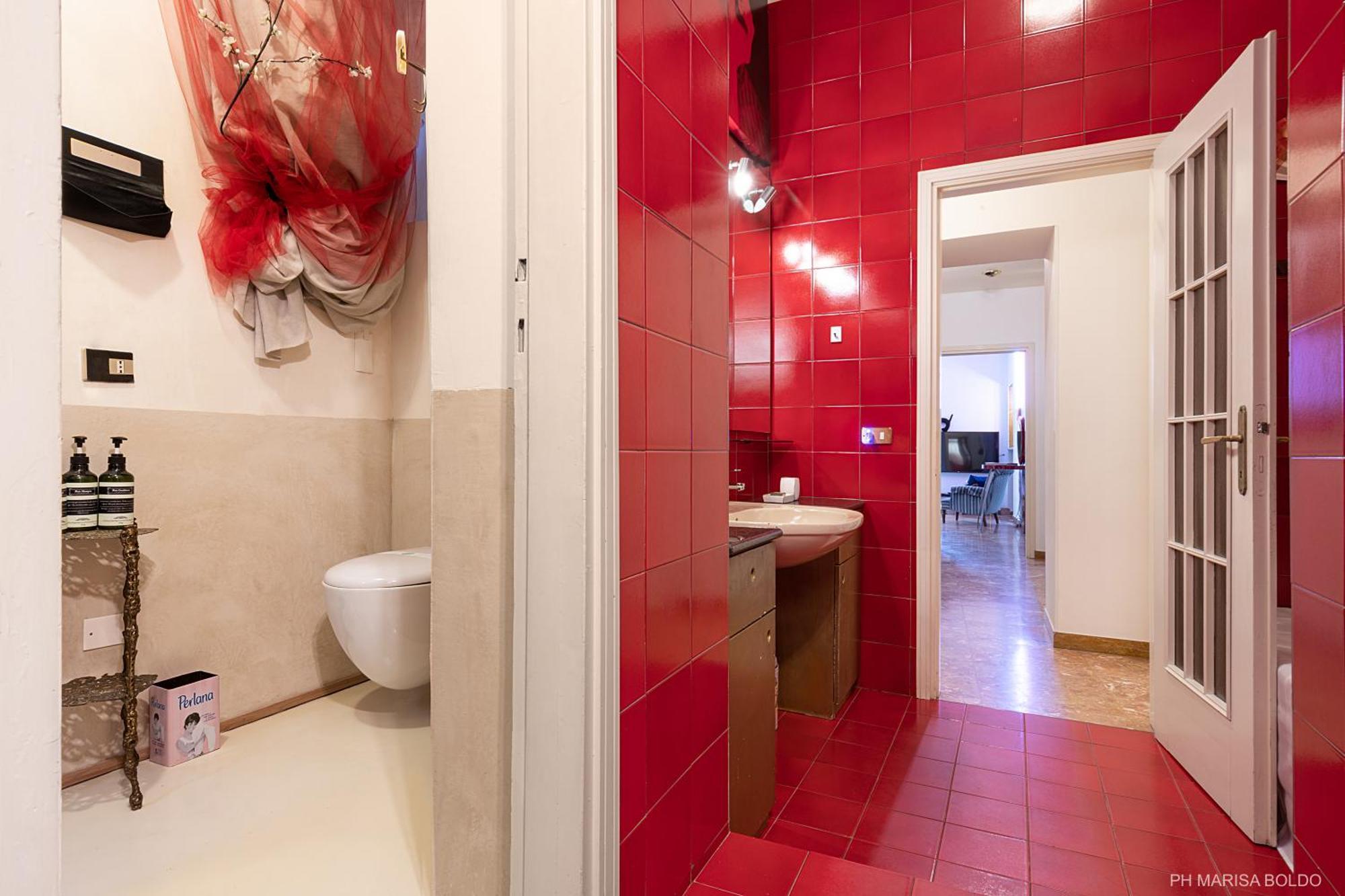 Apartment Billie's Flat Red - Art & Design In Historic Centre Verona