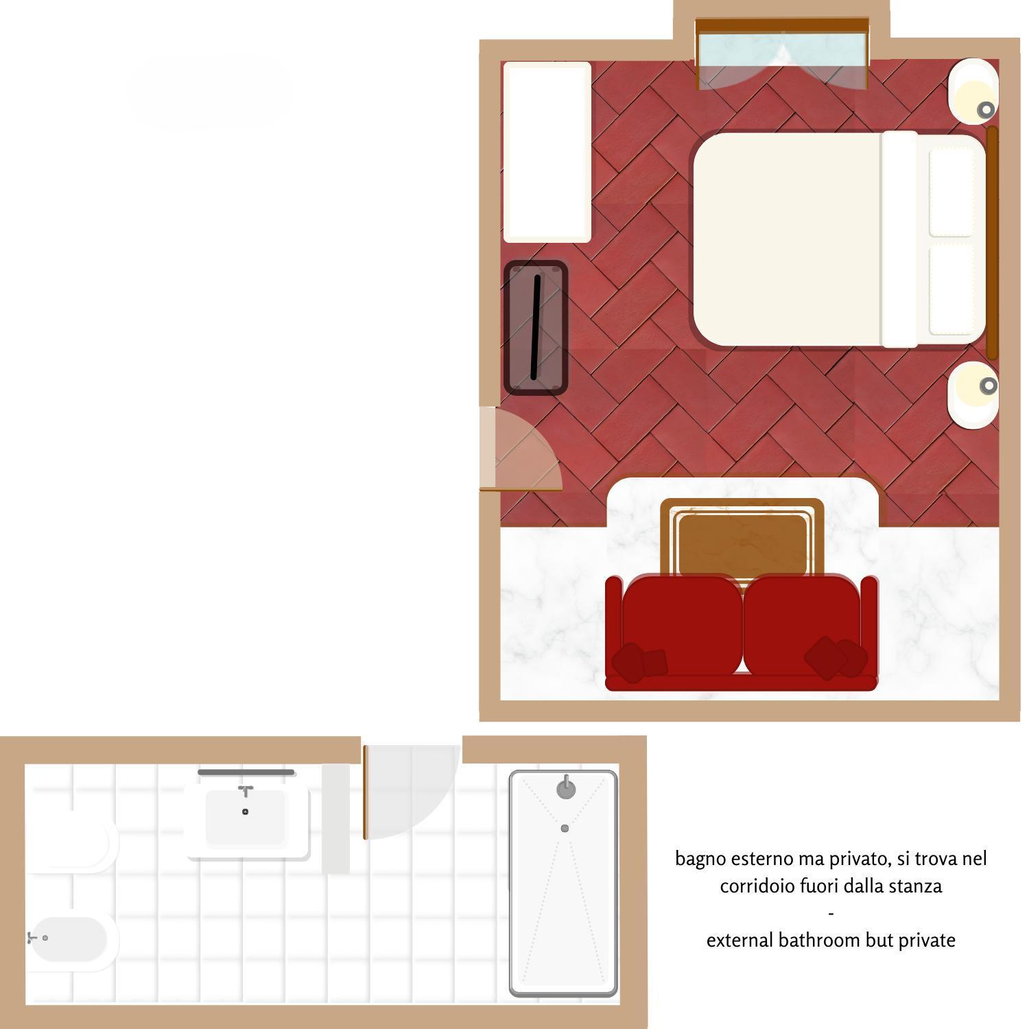 Italianflat - Rentroom Old Town - 200mt To Arena Gasthuis