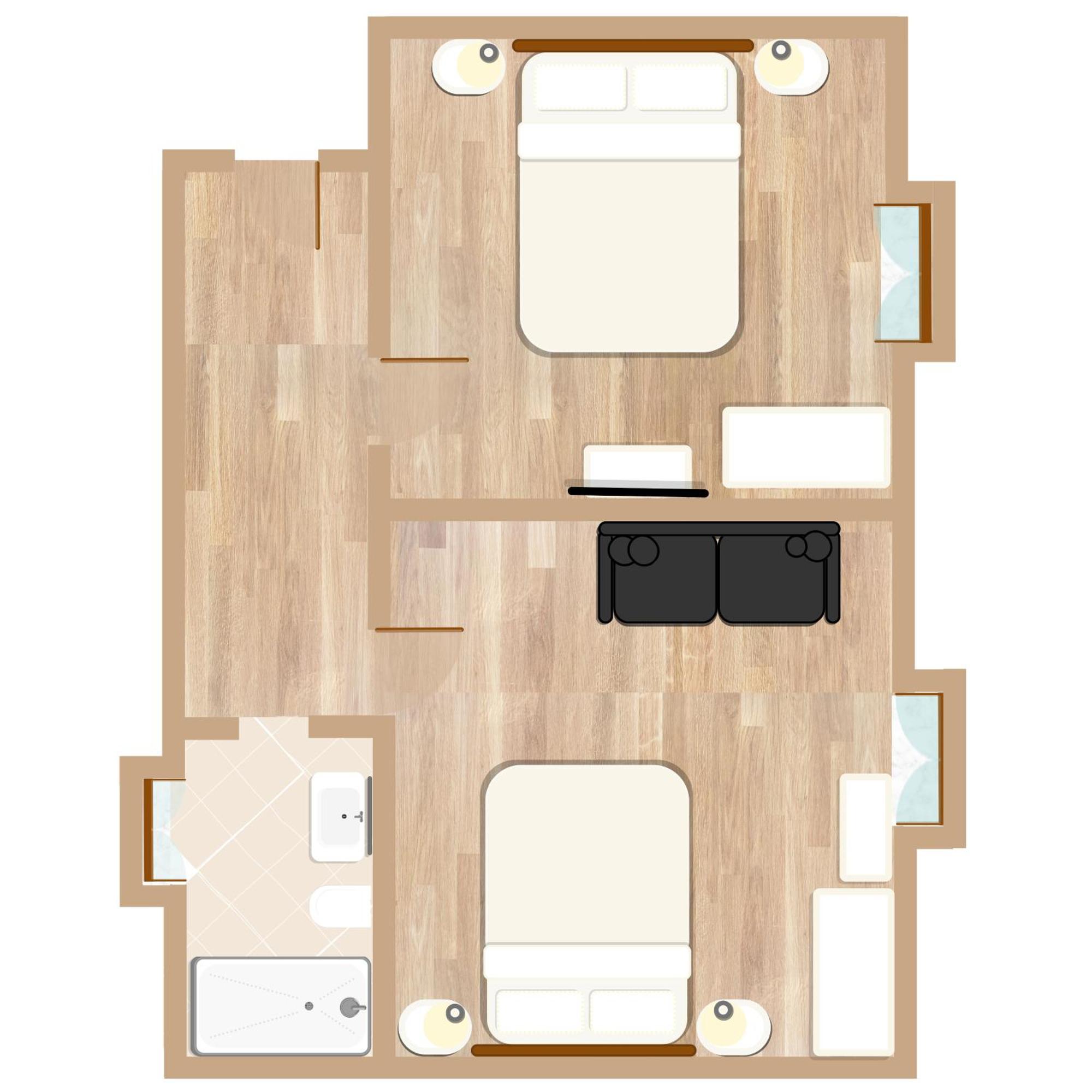 Gasthof Italianflat - 2*