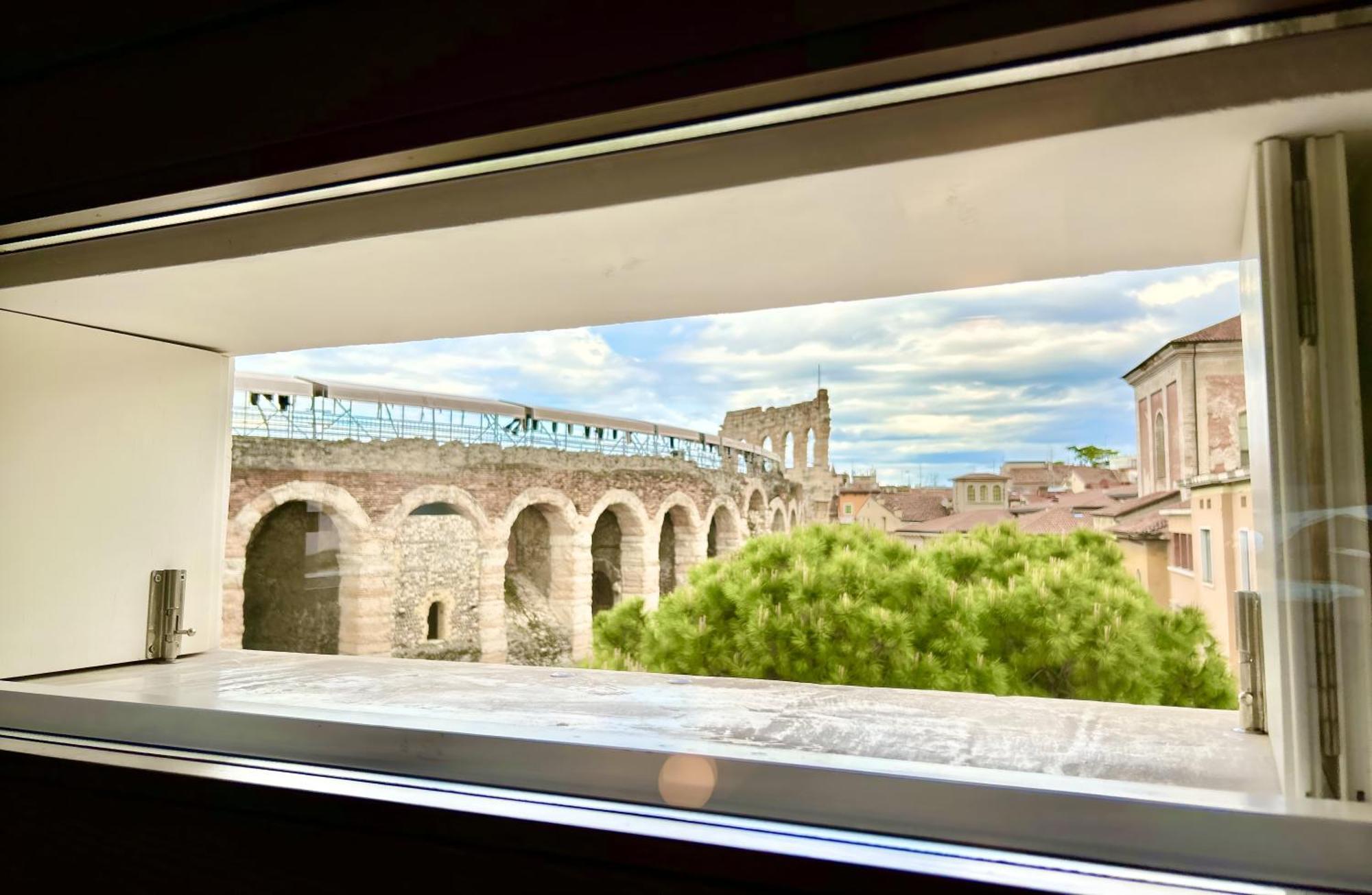 Romantic Window On Arena