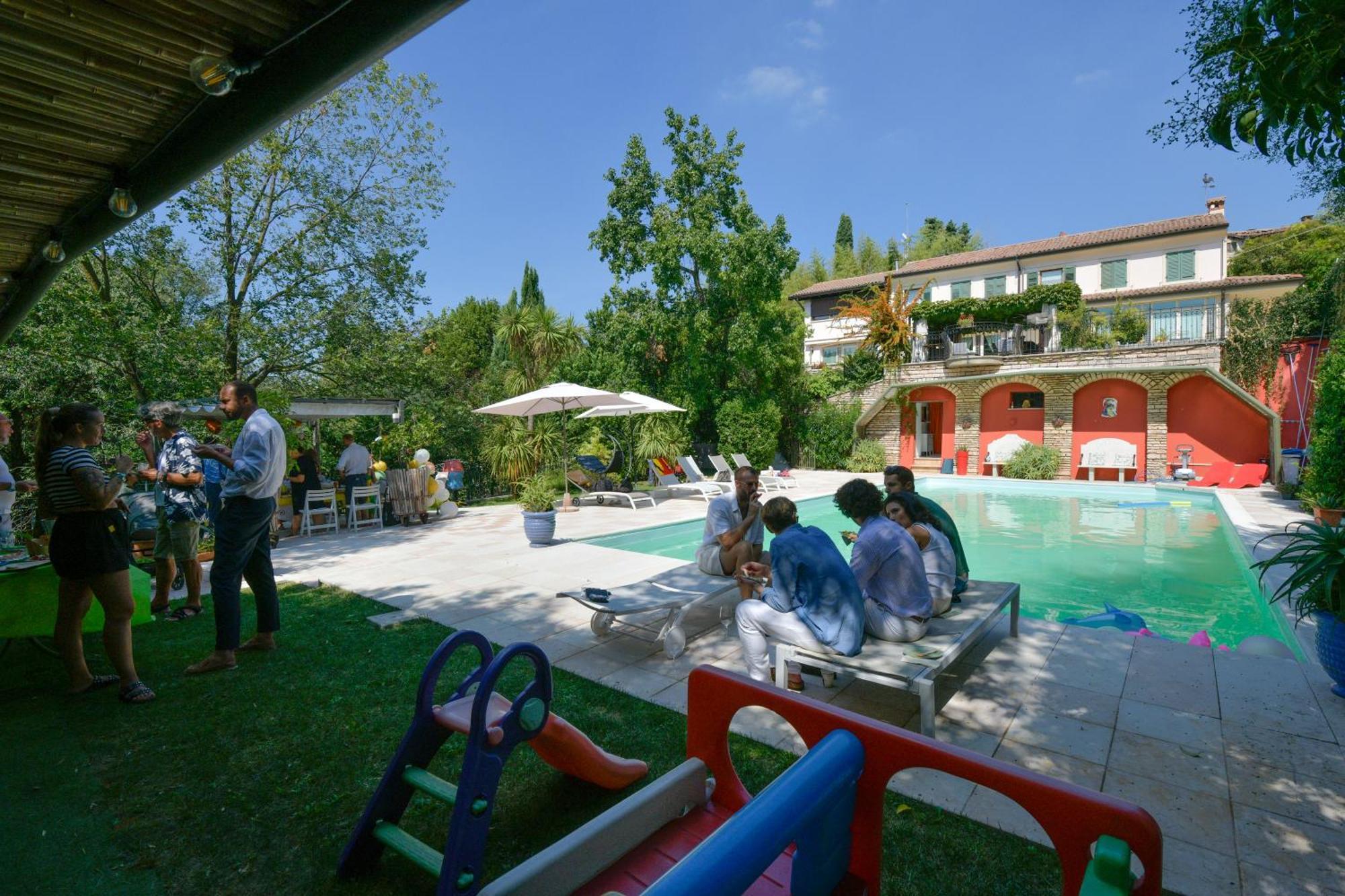 Villa Isidoro Ampio Parco ,Piscina Privata, Arte E Giochi , Fitness * Verona