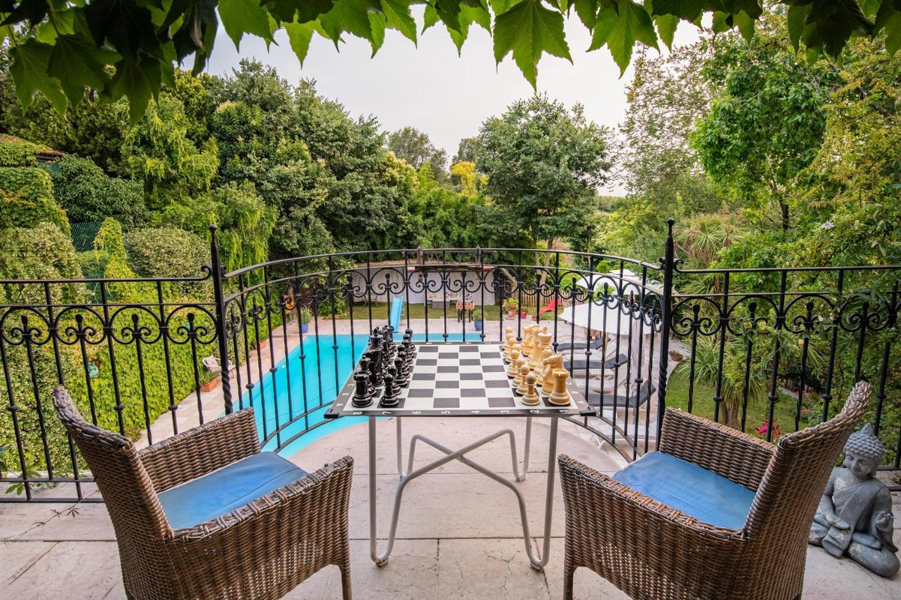 Villa Isidoro Ampio Parco ,Piscina Privata, Arte E Giochi , Fitness Pousada Verona